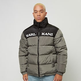 Karl Kani Retro Essential Puffer Jacket grigio
