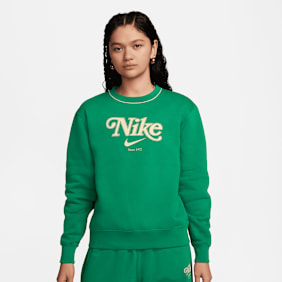 Nike   Sportswear Fleece Crew EF zielony