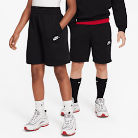 Nike   Sportswear Club Fleece French-Terry-Shorts schwarz