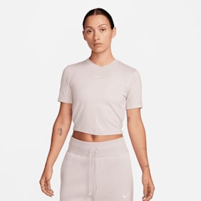 Nike Sportswear Essentials Slim Crop lila