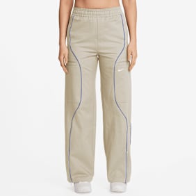 Nike   Sportswear Street High-Waisted Woven Pants beż