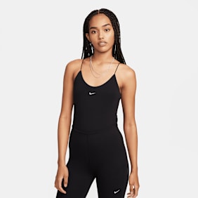 Nike Sportswear Chill Knit Cami-Bodysuit schwarz