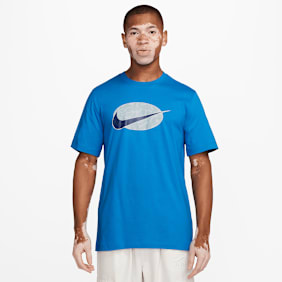 Nike Sportswear Short Sleeve T-Shirt Swoosh SP24 blau