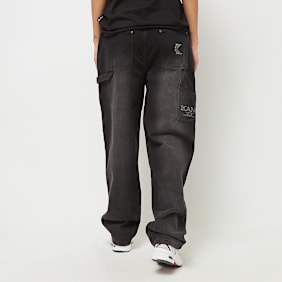 Karl Kani OG Baggy Workwear Denim vintage schwarz