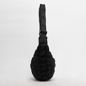 Karl Kani Sport Patch Popcorn Shoulder Bag black noir