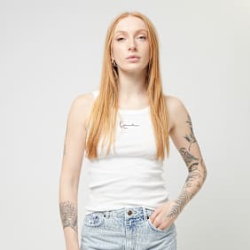 Karl Kani Small Signature Rib Tanktop bijela