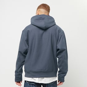 Carhartt WIP Hooded American Script Sweatshirt  Zeus blau