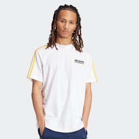 adidas Originals adicolor Adibreak T-Shirt blanc