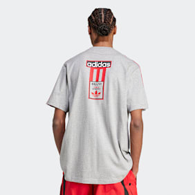 adidas Originals adicolor Adibreak T-Shirt grau