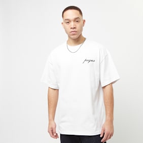 PEQUS Chest Logo T-Shirt wit