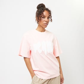 PEQUS Mythic Logo Patch T-Shirt lichtroze