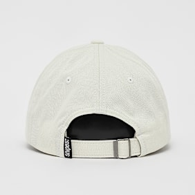 SNIPES Slanted Logo Baseball Cap blanc