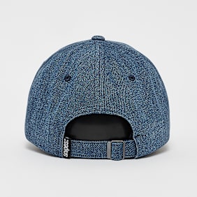SNIPES Serif Logo Contrast Panel Denim BBall Cap niebieski