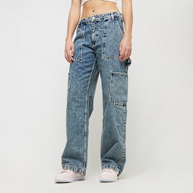 2Y STUDIOS Tali Worker Baggy Jeans bleu