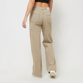 Pegador Romani Destroyed High Waist Jeans beige