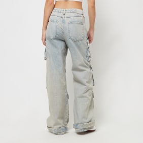 Pegador Celina High Waist Cargo Jeans blauw