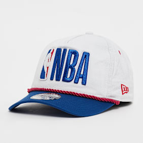 New Era Golfer Washed NBA Logo bianco
