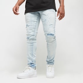 Smoke Rise Vintage Washed Jeans blau