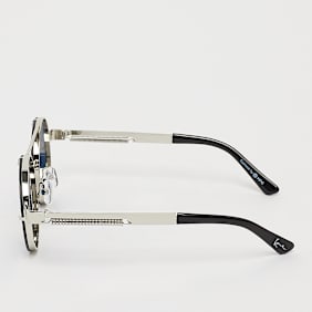 Karl Kani Lunettes de soleil rondes bleu