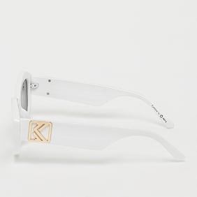 Karl Kani Lunettes de soleil unisexes blanc