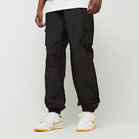 New Era Woven Trackpant crna