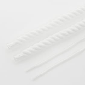 BAGGY Rope Laces 14mm Set 100cm biały