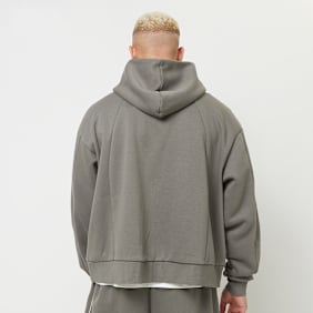 Karl Kani Boxy Full Zip Hoodie siva