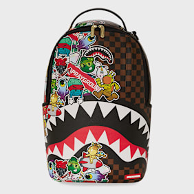 SPRAYGROUND Spray Split Backpack brown/white multicolore