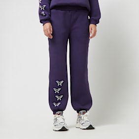 Felicious Regular Sweatpants Rhinestones roze