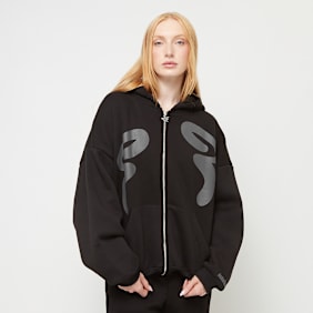 Felicious Oversized Sweatjacke schwarz
