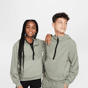 Nike Half-Zip Fleece Hoodie grün