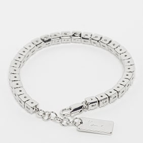 Karl Kani OG01 Diamond Tennis Bracelet argent