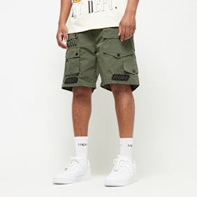 First Row Utility Cargo Shorts grün