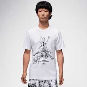 Jordan Sport JM Dry Fit Shortsleeve Crew weiß