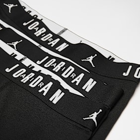 Nike 3 PACK - Flight Cotton Core zwart