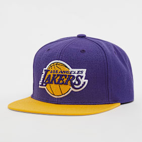 Mitchell & Ness Team 2 Tone 2.0 Snapback NBA Los Angeles Lakers lila
