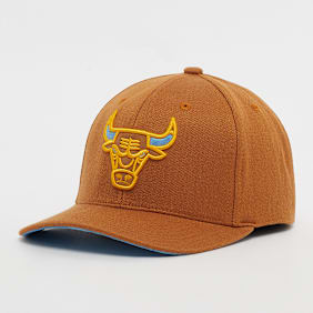 Mitchell & Ness Fashion Clasic Red Snapback NBA Chicago Bulls brązowy