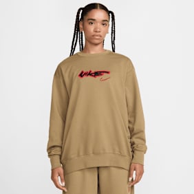 Nike   Sportswear Breaking Loose French Terry Top beż