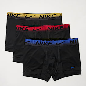 Nike   3 PACK - Everyday Cotton Stretch Trunk schwarz