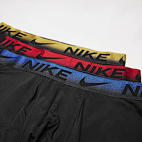 Nike 3 PACK - Everyday Cotton Stretch Trunk negro