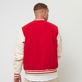 FUBU Varsity Block College Jacke rot