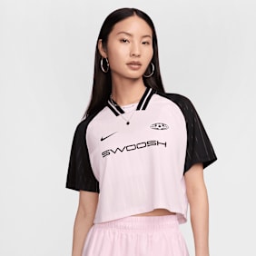 Nike   Sportswear Top Shortsleeve Crop FTB Trend lichtroze