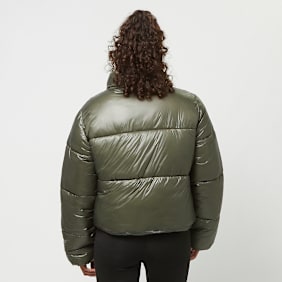 Pegador Georgia Light Glossy Puffer Jacket zelena