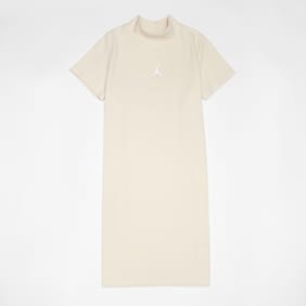 Jordan Jumpman Ribbed Taping Dress beige