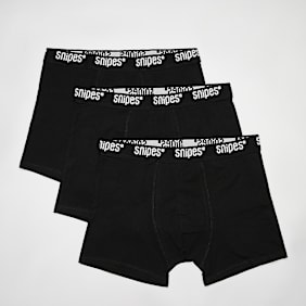 SNIPES 3 PACK - Black Tabe Brief Boxershorts crna