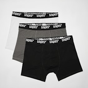 SNIPES 3 PACK - Black Tape Briefs Boxershorts multicolor