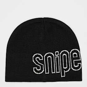 SNIPES Outline Logo Essential Skully Beanie preto