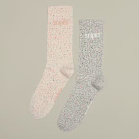 SNIPES 2 PACK - Basic Logo Confetti Crew Socks višebojno