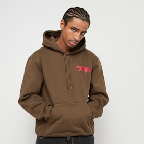 Carhartt WIP Hooded Rocky Script Sweatshirt castanho