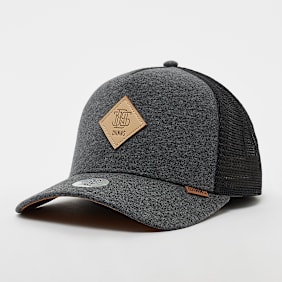 DJINNS HFT Cap Jersey Patch charcoal multicolor